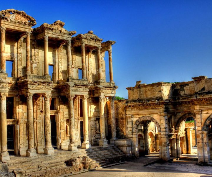 Celsus Library at Ephesus Roman remains